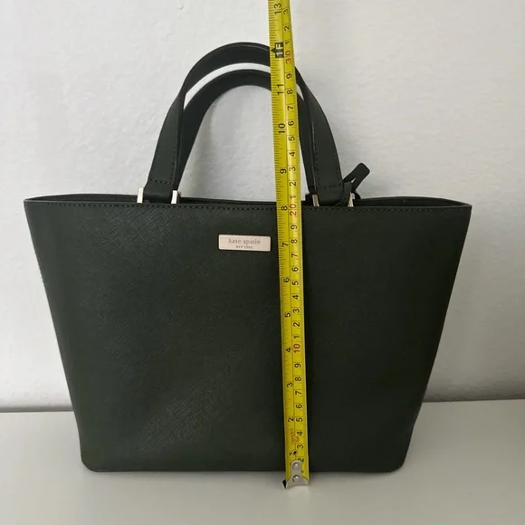 Kate Spade Dark Green Tote Bag - Picture 3 of 6